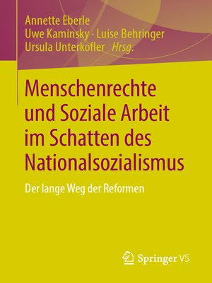 cover image of Menschenrechte und Soziale Arbeit im Schatten des Nationalsozialismus